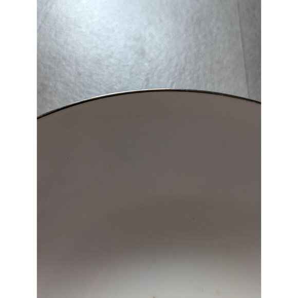 Vintage Castletcourt China Serving  Bowl Pink Rose Floral Design Gold Trim 9" - Picture 3 of 5